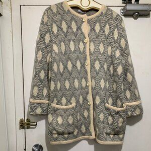 MADE IN ITALY FOR MAUS & HOFFMAN 100% CASHMERE KNITTED SWEATER CARDIGANS SIZE M